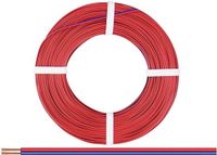 Donau Elektronik 250-02-25 Draad 2 x 0.50 mm² Rood, Blauw 25 m