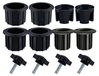 Housse de remplacement pour parapluie avec filetage