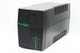 Master Power UPS 650 VA ononderbroken voedingssysteem, constante uitgangsspanning 360 W, 2 Schuko-stopcontacten