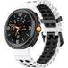 Strap-it Samsung Bracelet Ocean Samsung Galaxy Watch 8 Classic (blanc/noir)