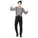 Boland - Kostuum Mimespeler (M/L) - Volwassenen - Mimespeler - Straatartiest