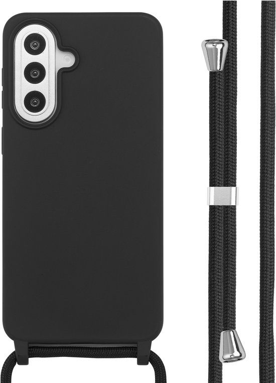 imoshion Siliconen hoesje met koord voor de Samsung Galaxy A57 (5G) - Zwart