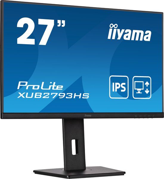 Iiyama ProLite XUB2793HS-B7 - 27 inch Full HD IPS Monitor - 100Hz, Verstelbaar
