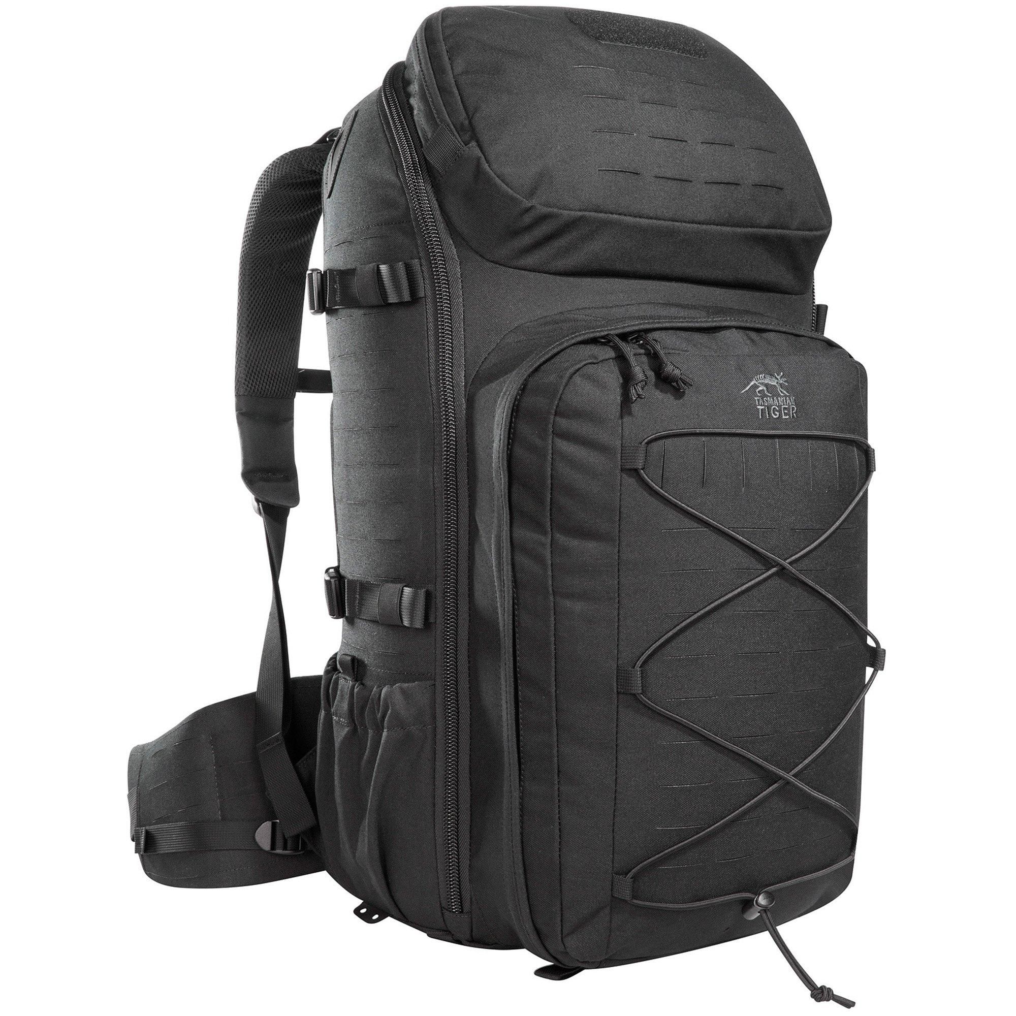 Tasmanian Tiger Modular Trooper Pack - Black - 55L Backpack