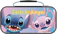Kxlicences Konix-Interactive Stitch & Angel- beschermcase met opbergvakken - Switch 2 (Switch/Oled)
