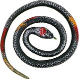 Chaks Nep Slang 77 cm - Zwart/Rood