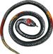 Chaks Nep Slang 77 cm - Zwart/Rood