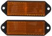 Lampa 20523 reflectoren, rechthoekig, 90 x 35 mm, oranje