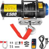 VEVOR Elektrische Lier 12V 2041 kg 2 kW
