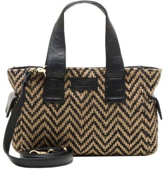 Chabo Bags Romio Jaquard Handtas Zwart