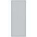 vidaXL Deurmat Grijs en Zwart 120 x 300 cm 100% Polyamide