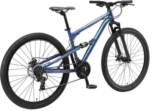 Bikestar Fully MTB Alu 29 Inch 21 Speed - Blauw - Unisex