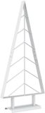 vidaXL Metalen kerstboom met standaard KUOPIO 90 cm Staal Wit
