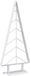 vidaXL Arbre de Noël en métal avec support KUOPIO 90 cm Acier Blanc