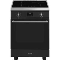 SMEG C6IMMBT2 - Inductiefornuis - 60 cm - Mat Zwart
