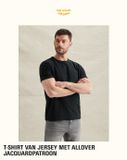 PME LEGEND T-Shirt JACQUARD JERSEY CARBON XXL