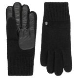 Roeckl Walkhandschoenen leren binnenhand 21013-502 herenhandschoenen scheerwol (8,5, zwart)