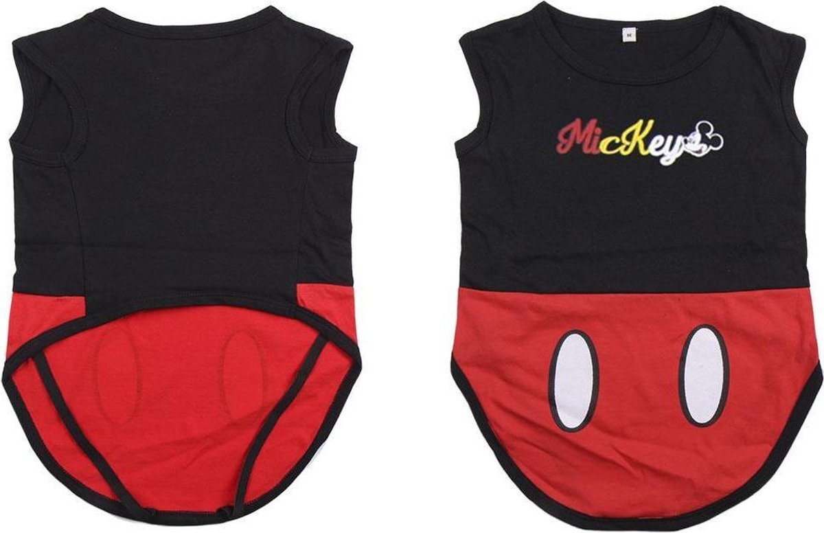 Cerdá MICKEY MOUSE - Honden T-Shirt - XS (Lengte 28cm - Borst 42-50cm) multi colour