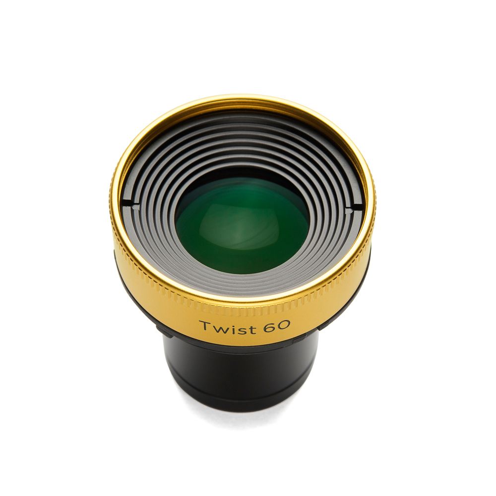 Lensbaby Twist 60 - SLR - 60mm - f/2.5 - Zwart, Goud