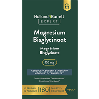 Holland & Barrett Expert Magnesium Bisglycinaat 150mg - 180 tabletten