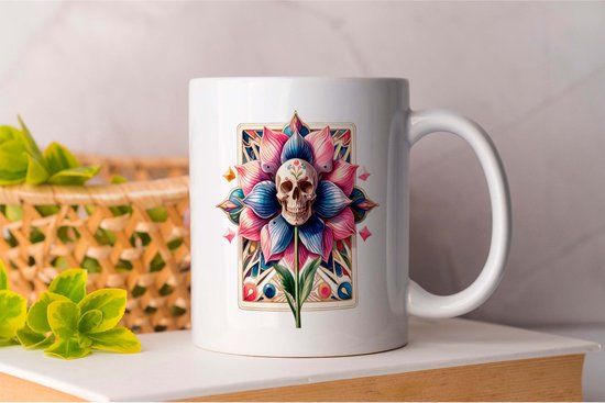 AAA+ Mok Nebula - FunnyTarot - Keramiek - Wit - 325 ml