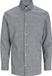 JACK&JONES JPRBLAPARKER CHECK L/S SHIRT SN Heren Overhemd M Katoen Geruit Lange Mouw Slim Fit Cloud Dancer