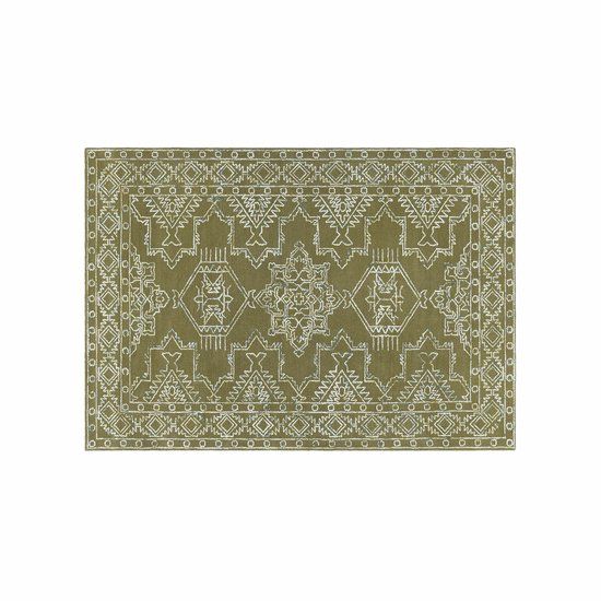 LOBERON Vloerkleed Qazoura groen 240x170 cm