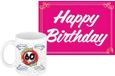 Bellatio Decorations Koffiemok 60 Jaar Vrouw Ouwe Taart met Wenskaart