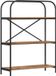 vidaXL Boekenplank - 3-laags - 80 x 30 x 109 cm - Bewerkt hout - Oudhout