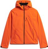 Superdry HOODED SOFT SHELL TREKKER JKT Heren Jas - Oranje - Maat S