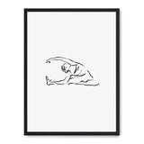 Cuadro Woman Line Art IV