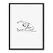 Cuadro Woman Line Art IV