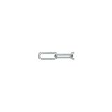 dörner + helmer 171840G Chaîne ronde en acier argent acier étamé par galvanisation 30 m