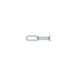 dörner + helmer 171840G Chaîne ronde en acier argent acier étamé par galvanisation 30 m