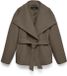 VERO MODA VMVINCESELMIA JACKET NOOS Dames Puffer Jas Polyester Chocolate Chip S