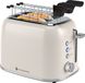 KitchenBrothers Broodrooster met Tostiklemmen - Beige