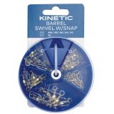 Kinetic Émerillon Agrafe Barral Set