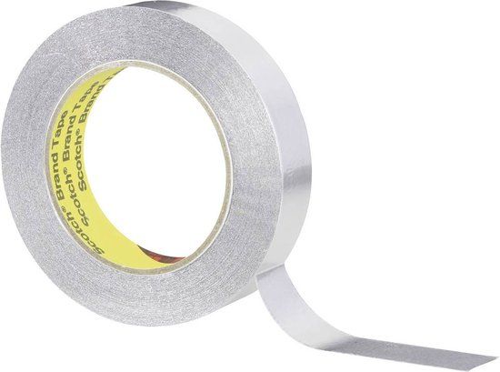 3M 4252550 Aluminium Tape - 55 m x 25 mm - Silver