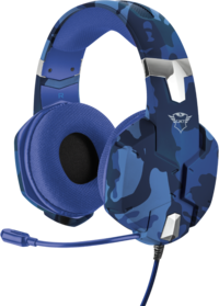 Trust GXT 322B Carus PS4 Gaming Headset - Blauw Camo