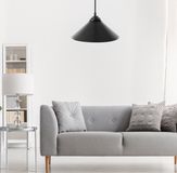 Stijlvolle Asir - Kroonluchter - Zwart - 25 x 25 x 50 cm