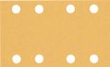 Bosch Professional 2608901670 Papier de verre pour ponceuse vibrante Grain 60, 120, 180 (l x L) 133 mm x 80 mm 10 pièce(s)