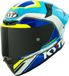 KYT TT-Revo Grand Prix Blauw Geel Integraalhelm - Helm