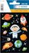 HERMA 15230 dierenstickers, de kleine astronaut (33 stickers, papier, mat) zelfklevend, permanent klevende motief-etiketten voor meisjes en jongens, kleurrijk