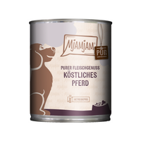MjaMjaM Puur Vleesgenot - Blik Adult Dog - Paard - 6 x 800 g