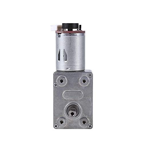 Ccylez DC 12V wormwielreductiemotor - 100 RPM - met encoder