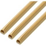 Inofix Cablefix Flexibel 2202 Licht Bruin 10 mm Zelfklevend (Grenen kleur) 1 set= 3x1M