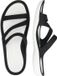 Crocs Swiftwater Serie - Dames Sandalen - Zwart/Wit