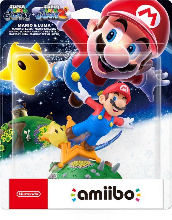 Nintendo Amiibo Mario & Luma - Super Mario Galaxy - Nintendo Switch