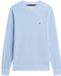 Tommy Hilfiger Essential Structure Crew Neck Homme Pull XL Bleu clair