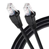 Maplin Ethernet-kabel, 10 m, zwarte CAT6 Gigabit UTP LAN-netwerkkabel, RJ45, hoge snelheid, 10 Gbps, compatibel met laptop/pc, CCTV, PS4/5, Xbox, Switch, modem, router, smart-tv, printer, Sky Box
